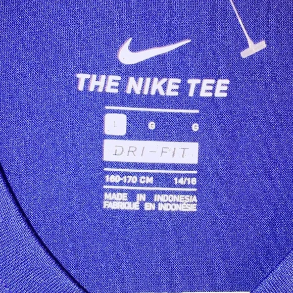 Nike Blue Cubs Baseball Tee dry fit - Picture 4 of 4